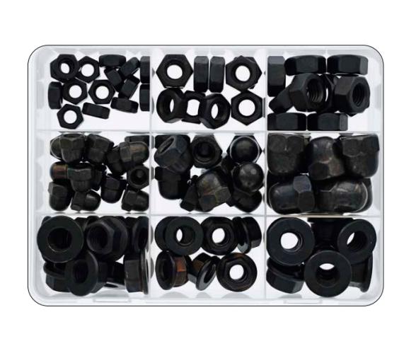 Marinetech Kit IV Arandelas Negras 90 piezas