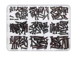 Marinetech Black Phillips Countersunk Head DIN 7982 Screws Kit 200 Pieces DIN 79