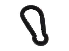 Marinetech Mosquetón Inox Negro