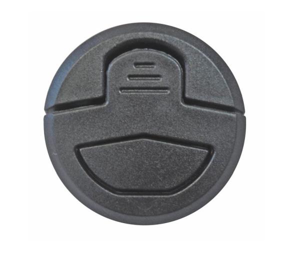 Marinetech Tirador Redondo Plástico Negro