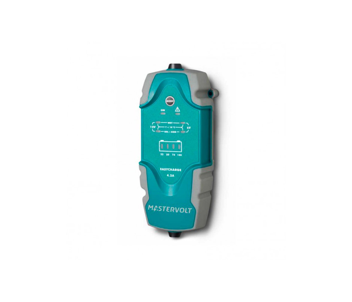 MasterVolt Cargador de Baterías EasyCharge Portable 4.3A