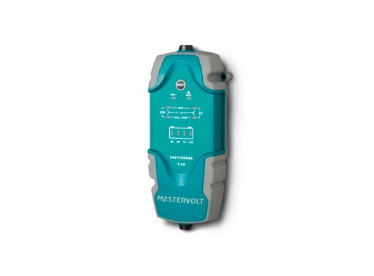 MasterVolt Cargador de Baterías EasyCharge Portable 4.3A