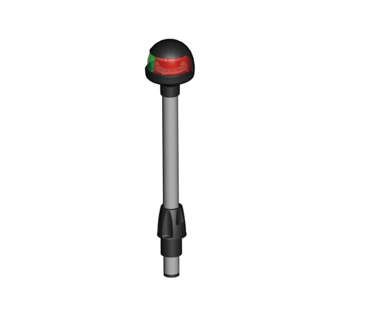 Mastil de luz LED. con collar de bloqueo de ajuste universal