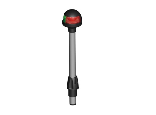 Mastil de luz LED. con collar de bloqueo de ajuste universal