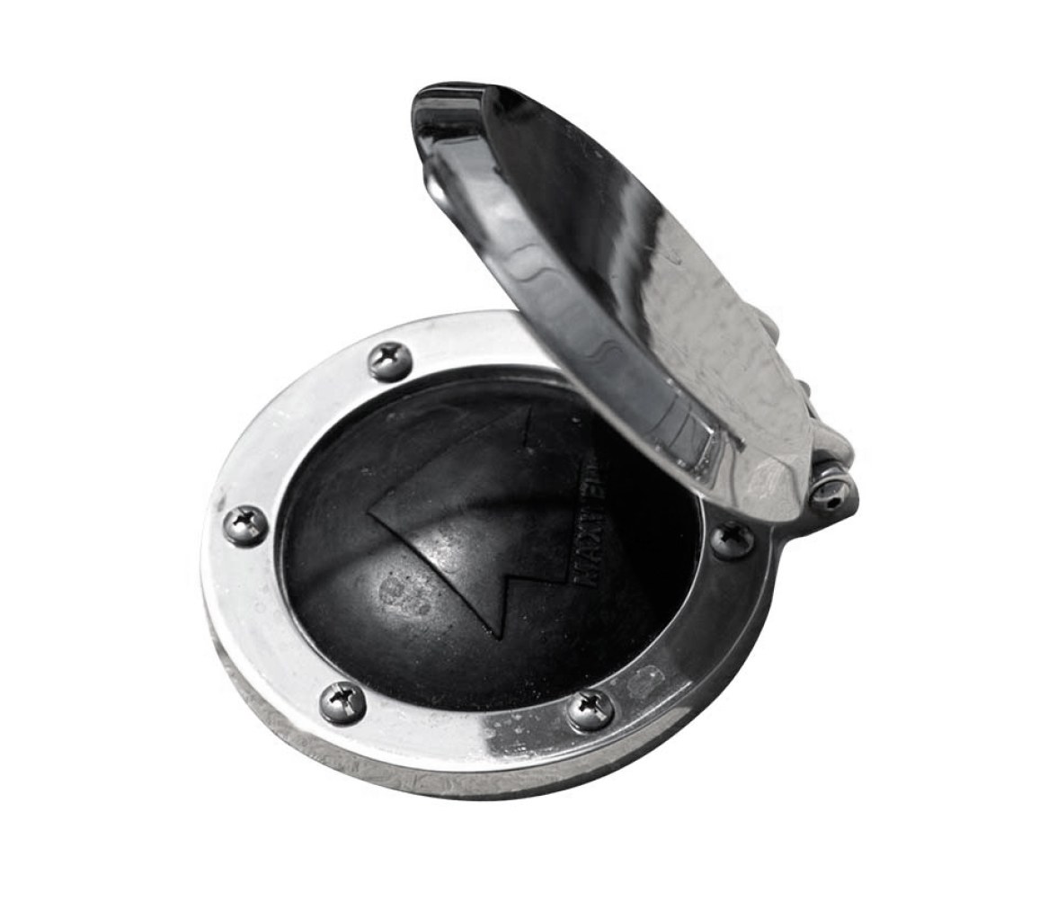 Maxwell Interruptor de Pie con Tapa Acero Inox