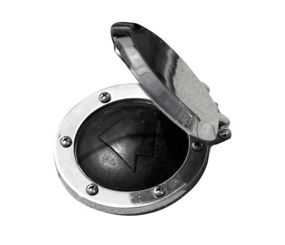 Maxwell Interruptor de Pie con Tapa Acero Inox