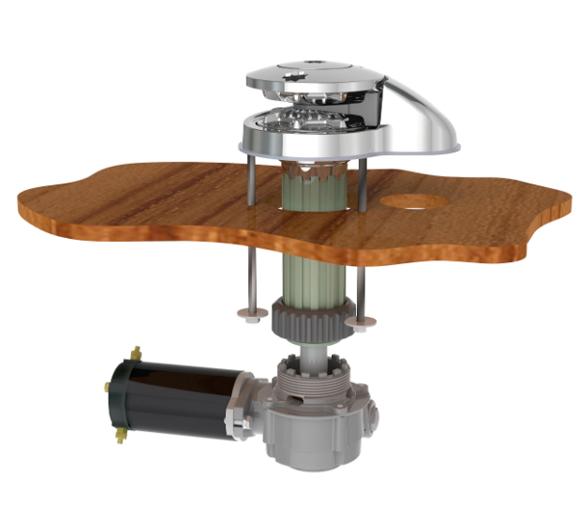 Maxwell Molinete Vertical RC8 Cadena 6-7 mm Sólo Barbotén