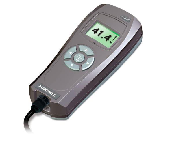 Maxwell Mando de Molinete para Proa con Contador de Cadena