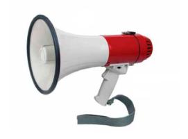 Megafono con Sirena Lalizas