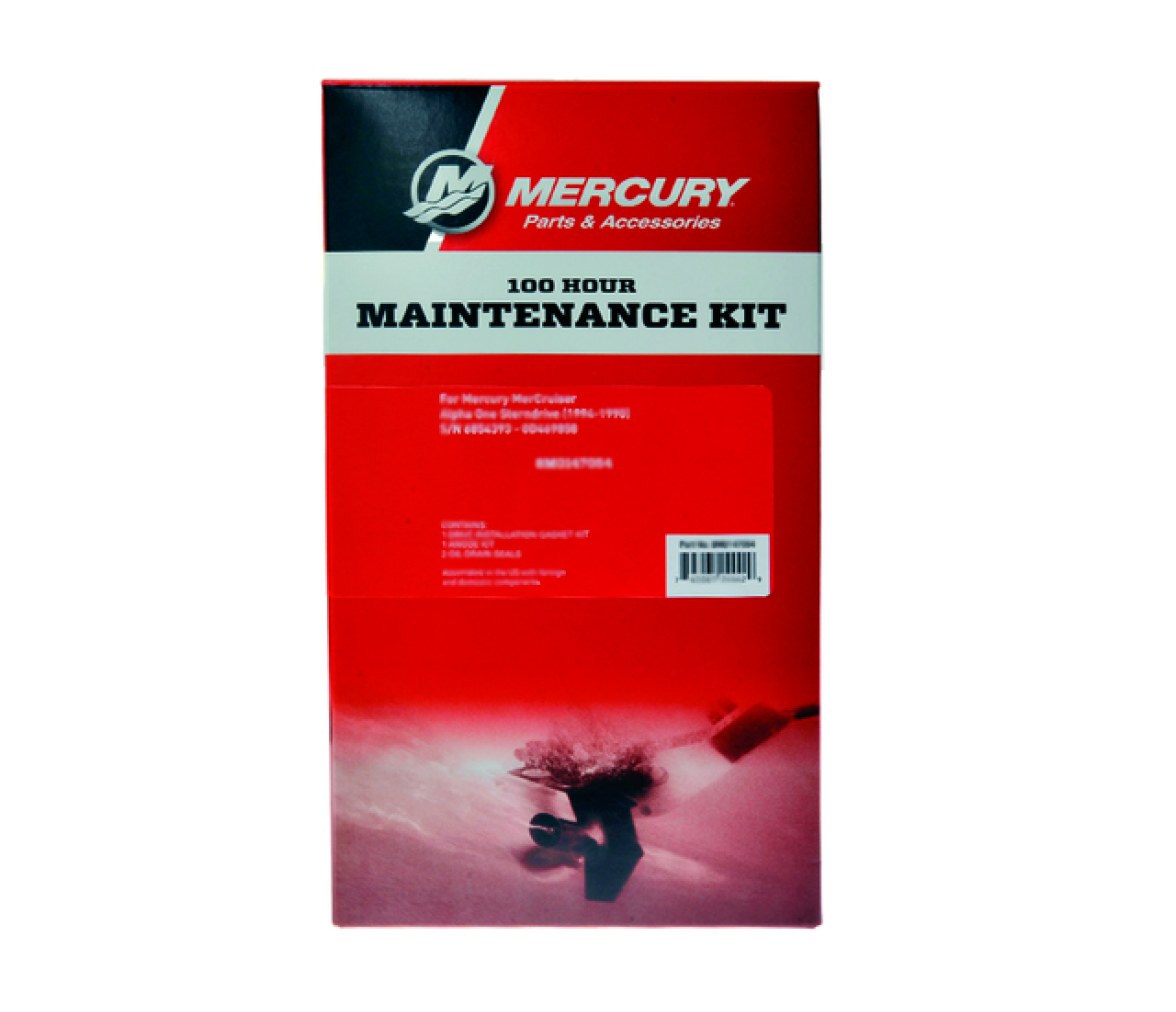 Mercruiser Kit de Mantenimiento 100 hrs Colas Bravo Three