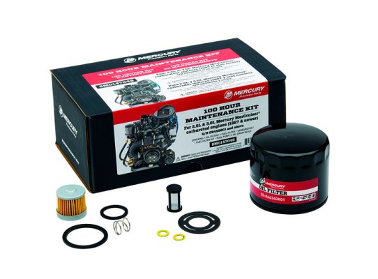 Mercruiser Kit de Mantenimiento de 100 horas 2.5L y 3.0L
