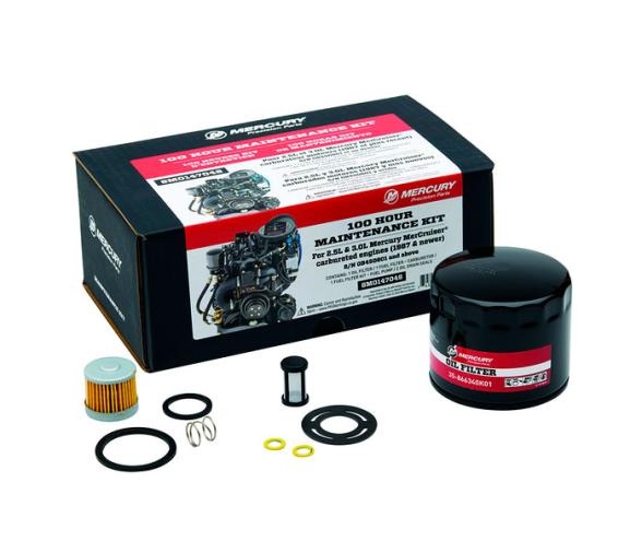 Mercruiser Kit de Mantenimiento de 100 horas 2.5L y 3.0L