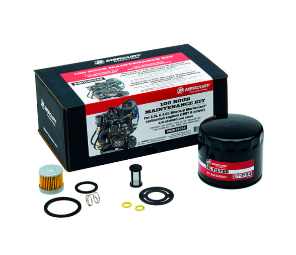 Mercruiser Kit de Mantenimiento de 100 horas 2.5L y 3.0L