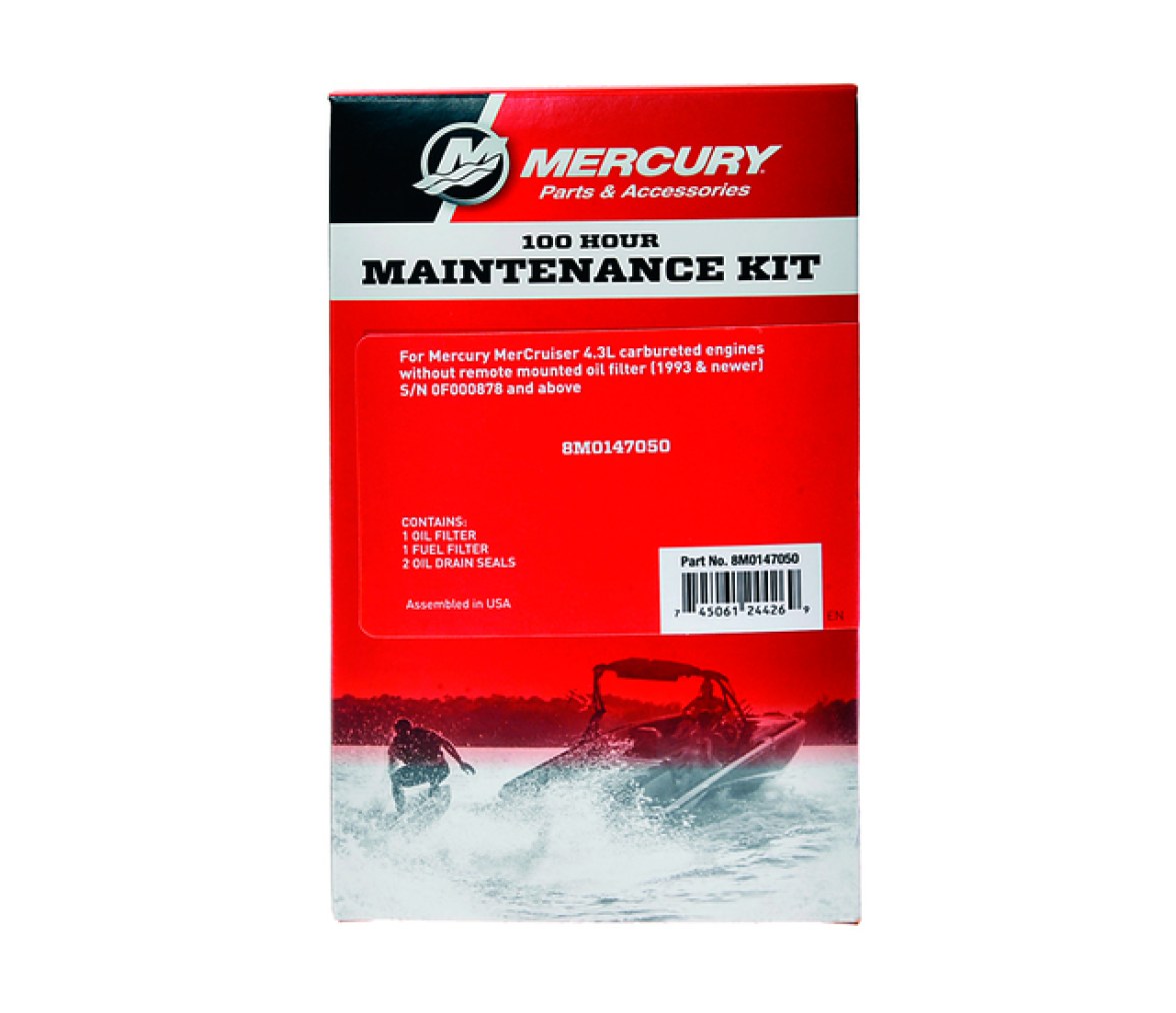 Mercruiser Kit de mantenimiento de 100 horas 4.3L