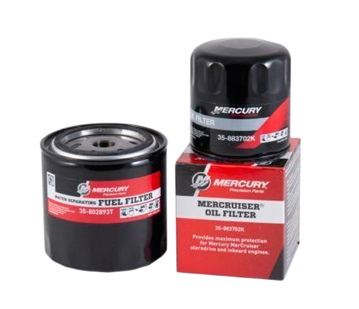 Mercruiser Kit de mantenimiento de 100 horas V6 y V8