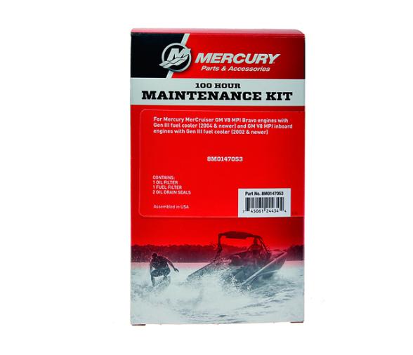 Mercruiser Kit de Mantenimiento de 100 horas V8