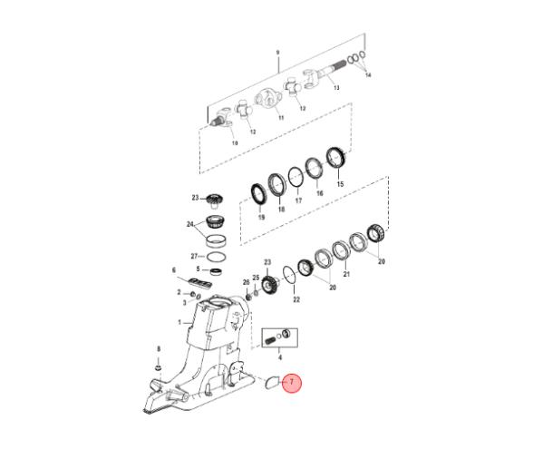 Mercruiser Pastilla Babor