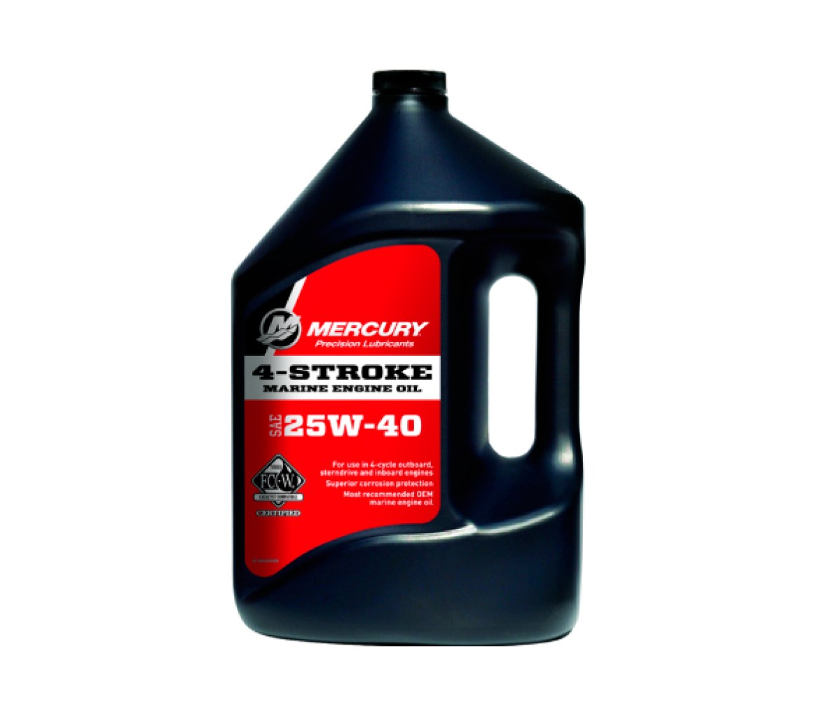 Mercury Aceite Mineral 4 Tiempos 4 Litros 25W40