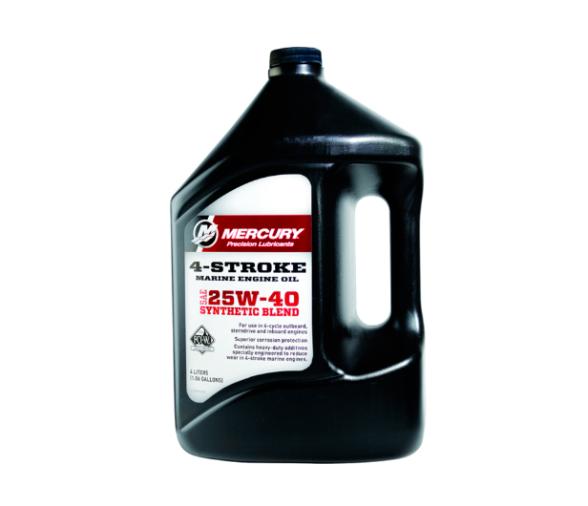 Mercury Aceite Sintetico 4 Tiempos 25W40 4L