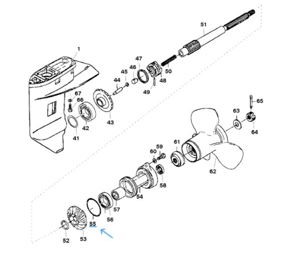 Mercury Anillo Torico Diabolo Cola