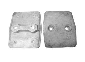 Mercury Ánodo Placa Anti Ventilación Verado