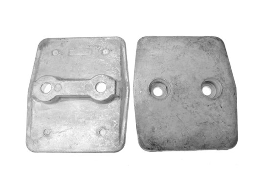 Mercury Ánodo Placa Anti Ventilación Verado