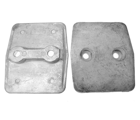 Mercury Ánodo Placa Anti Ventilación Verado