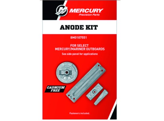 Mercury Verado L4 Aluminum Anode Kit