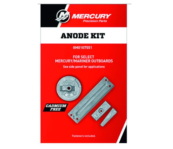 Mercury Kit de Ánodos Verado L4 Aluminio