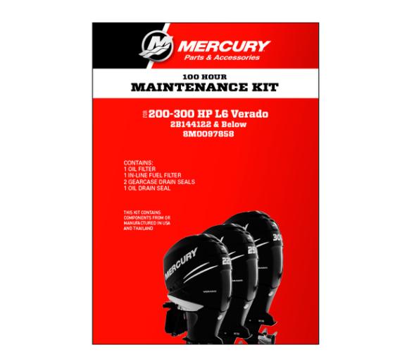 Mercury Kit de Mantenimiento 100 Hrs L6 Verado