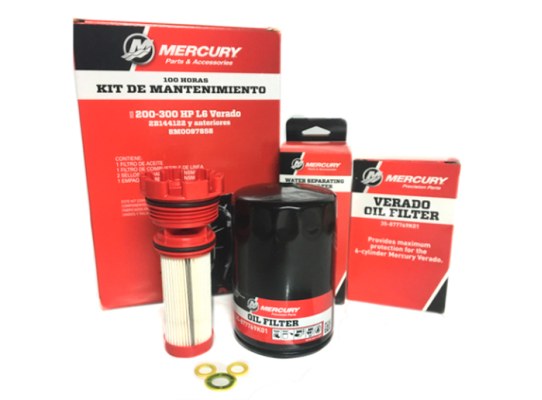 Mercury Kit de Mantenimiento 100 Hrs L6 Verado