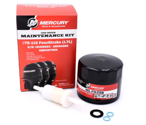 Mercury Kit Mantenimiento 100Hrs F75-115 hp  (1.7L)