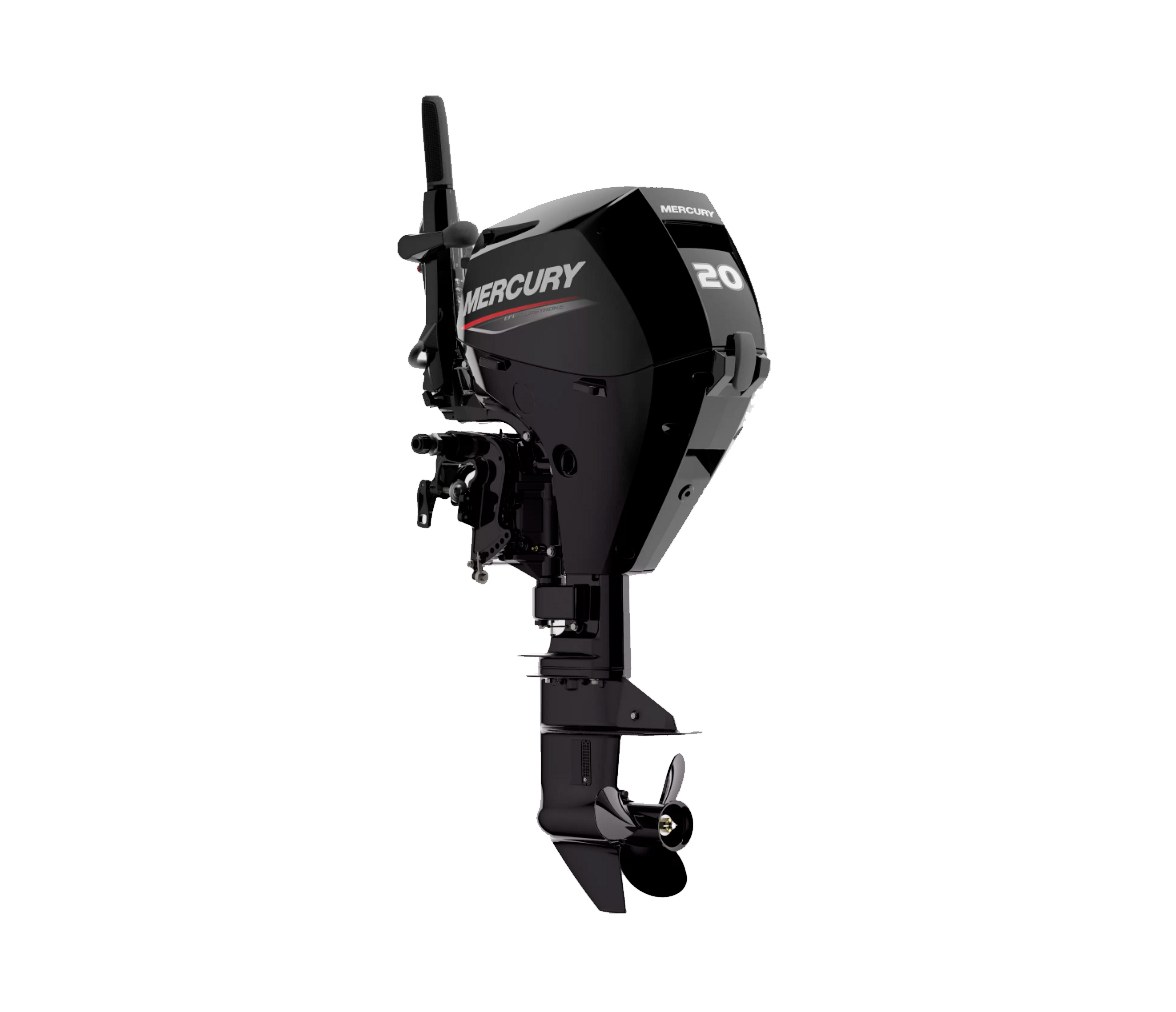 Mercury Outboard Motor F20ELHPT Efi Electric Start Long Shaft Tiller Power Trim