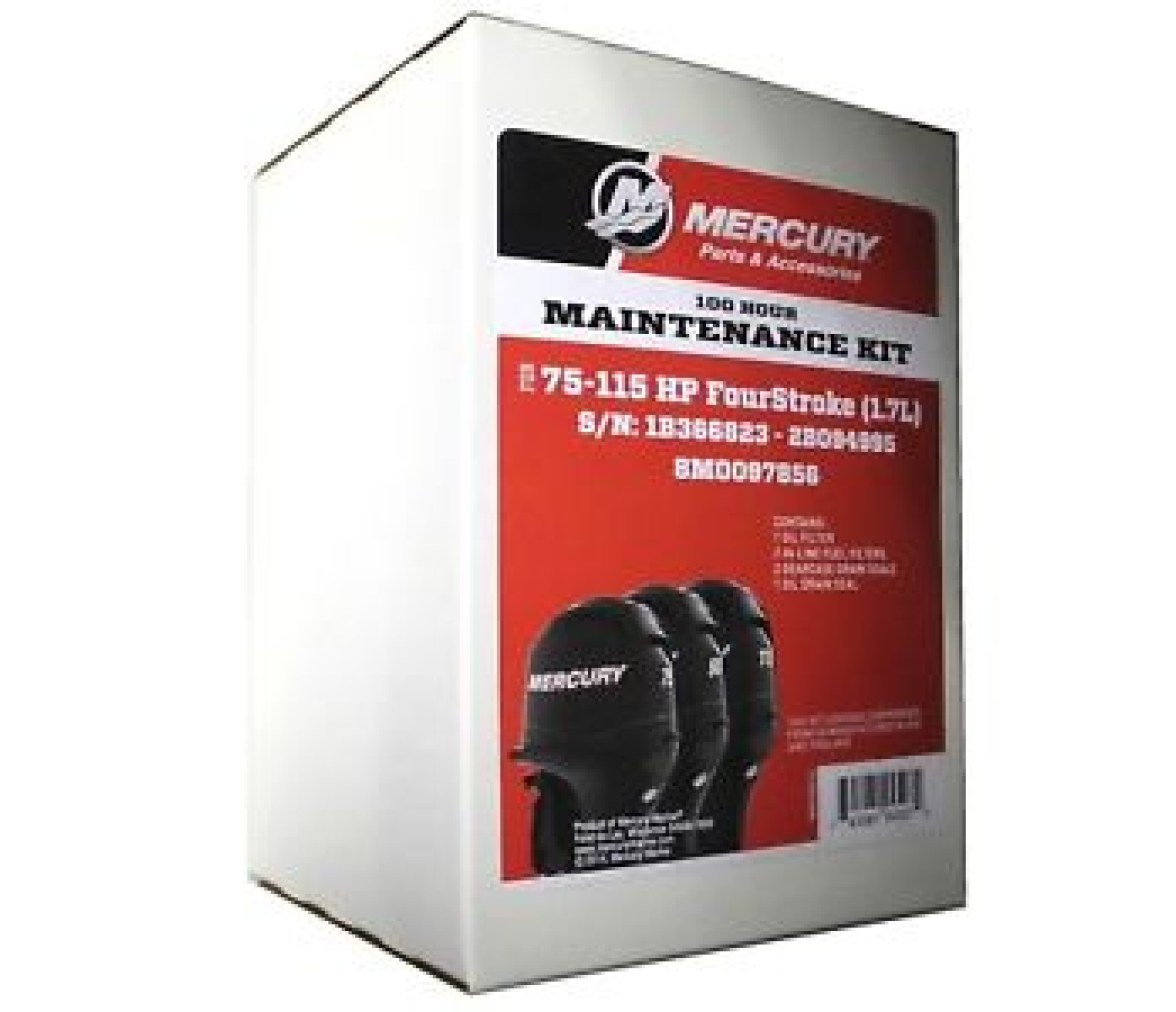 Mercury Kit Mantenimiento 100Hrs F75-115 hp  (1.7L)