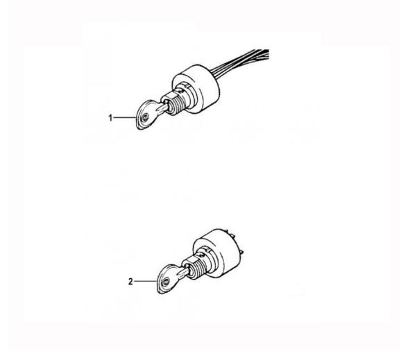 Mercury Llave de Arranque Nº124