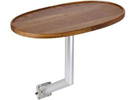 Mesa de teca Garelick - Montaje Lateral Desmontable