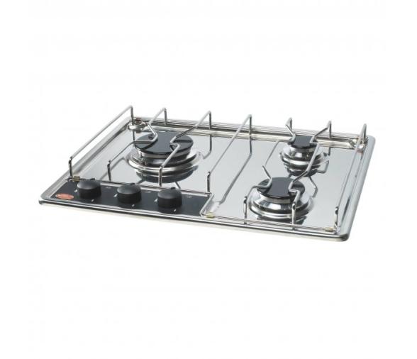 Cocina empotrable de Gas con 3 fuegos