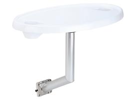 Garelick Mesa Ovalada de Montaje Lateral Aluminio