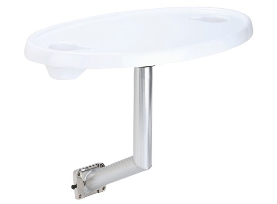 Garelick Oval Side Mount Table Aluminium