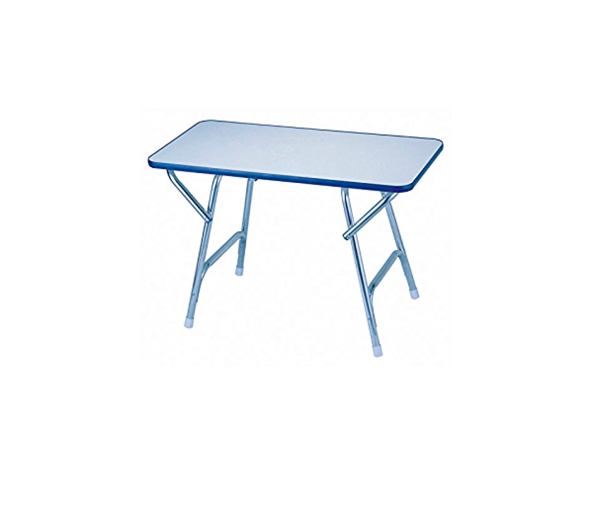 Mesa Rectangular Plegable Cubierta en Melamina
