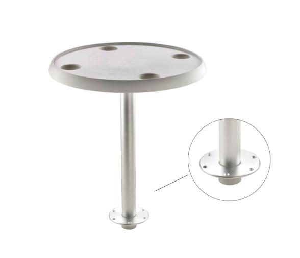 Vetus Mesa Redonda, Pie Desmontable con Base