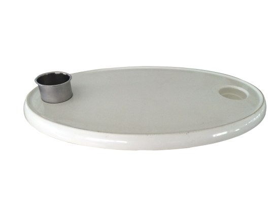 Mesa Ovalada 45 x 76 cm