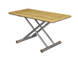 Mesa Plegable Top magnum silver tipo rejilla