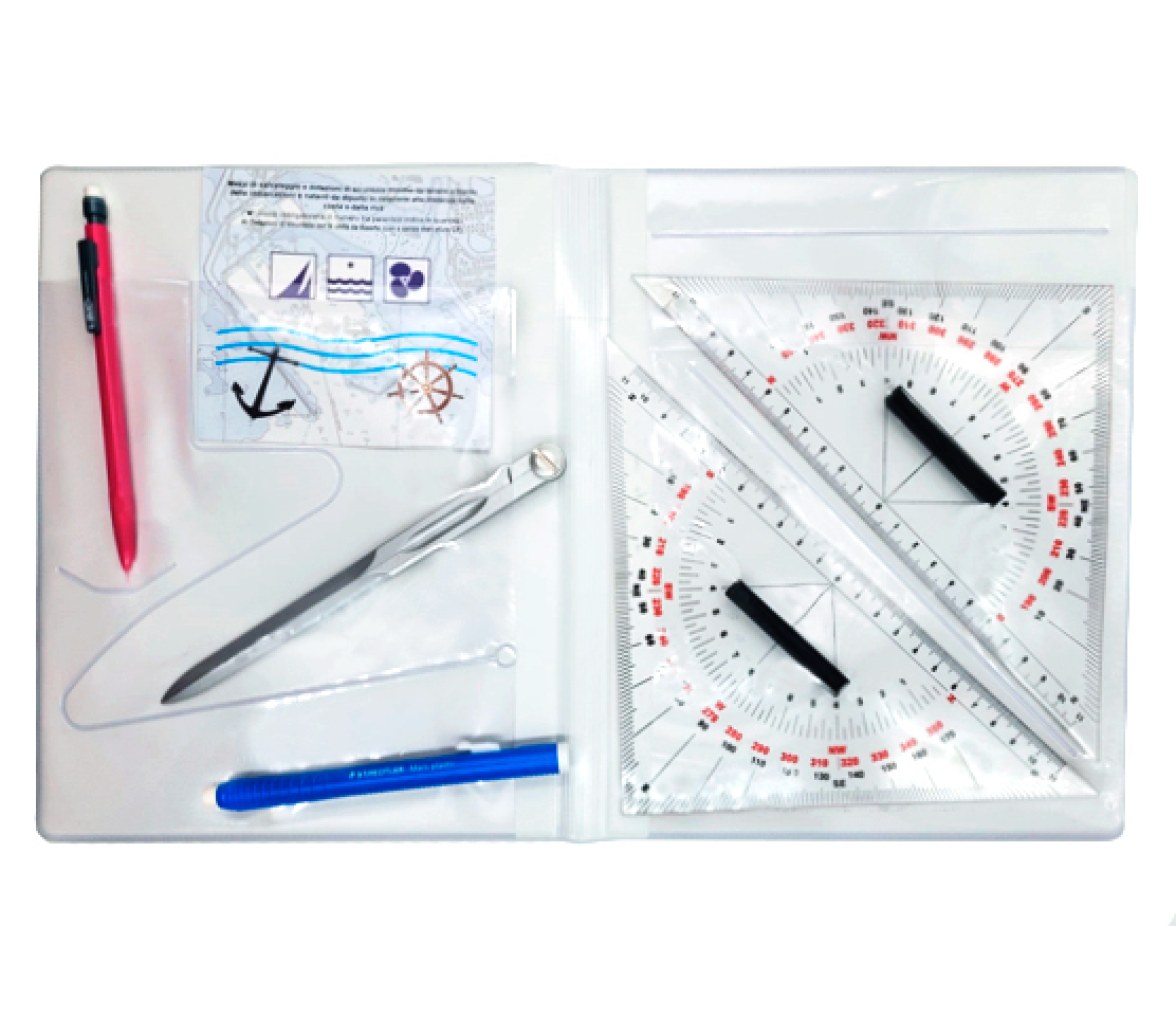 Micron Set de Navegacion con Escuadra de 2 Colores