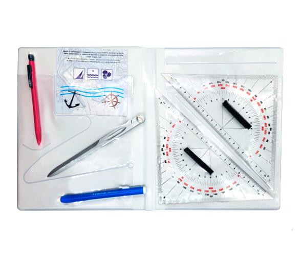 Micron Set de Navegacion con Escuadra de 2 Colores