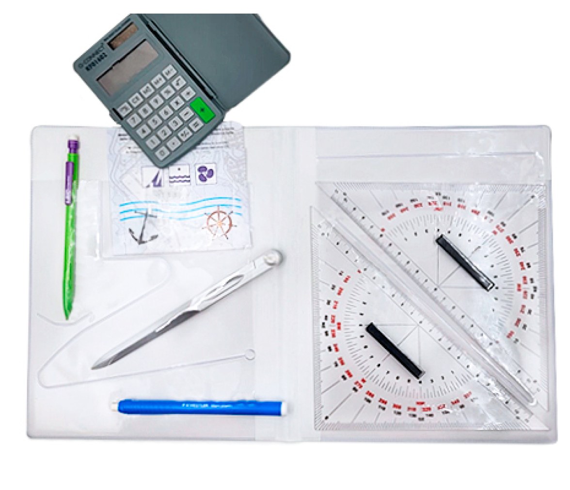 Micron Set de Navegacion con Escuadra de 2 Colores y calculadora