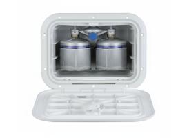 Mini Caja para 2 Bombonas CV500 Apertura Frontal