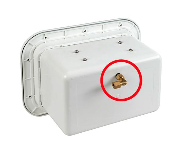 Mini Caja para 2 Bombonas CV500 Apertura Frontal