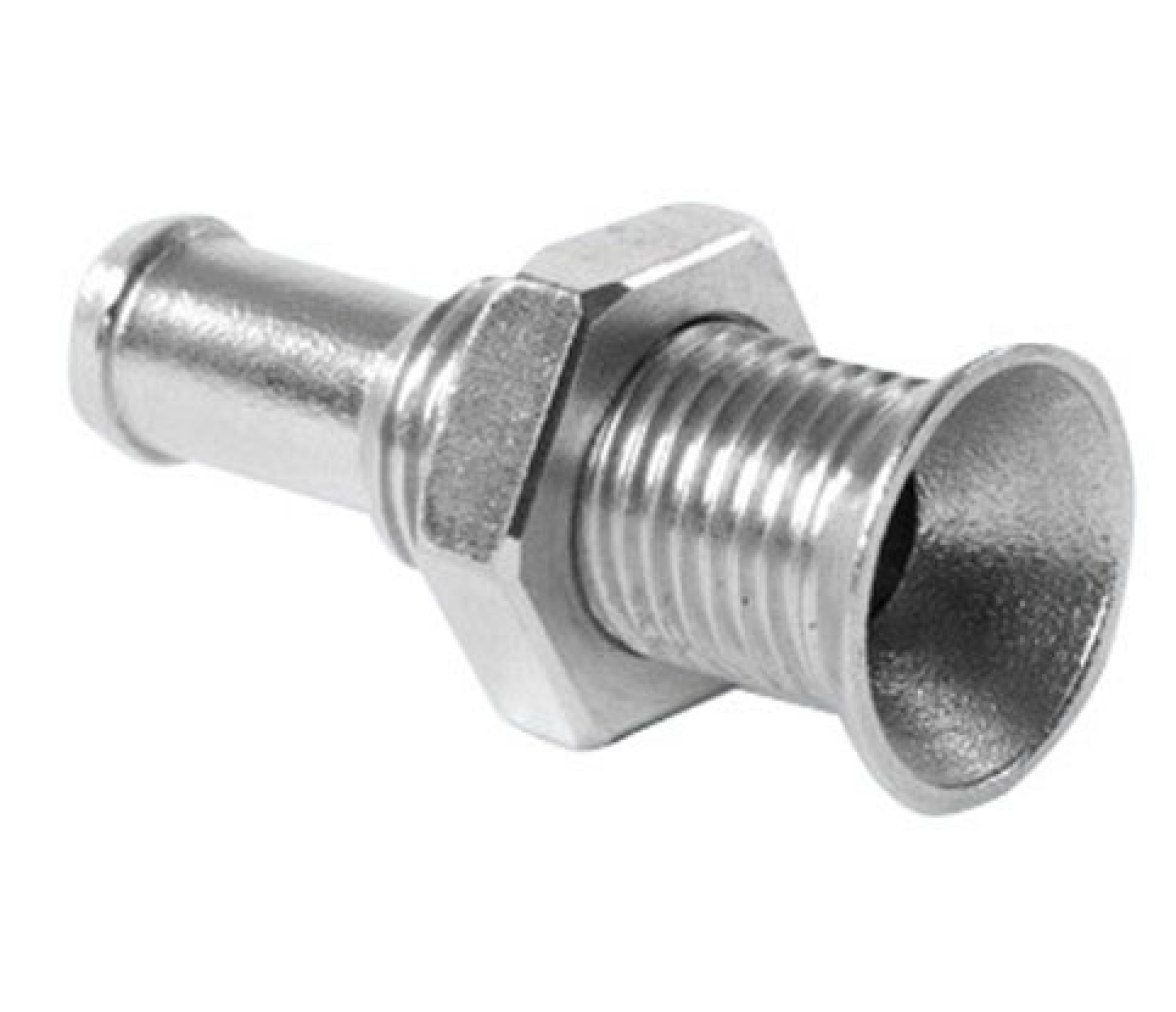 Mini Pasacascos Inox Montaje Empotrado