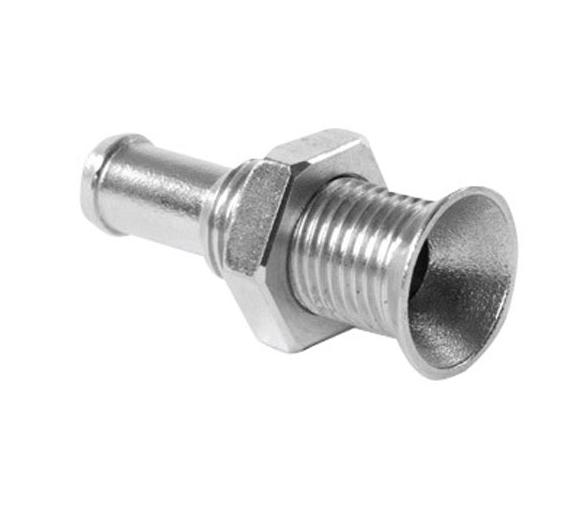 Mini Pasacascos Inox Montaje Empotrado